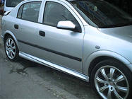 Opel Astra G Classic 1998–2012 Bočné prahy HB (na lakovanie) fotografia 1