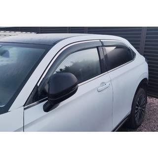 Okenné deflektory s chrómovou lištou Niken Luxury (EU/Asia, 4 ks) fotografia 3