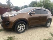 Kia Sportage 2015–2021 Okenné deflektory s chrómovou lištou Niken Luxury (4 ks) fotografia 1