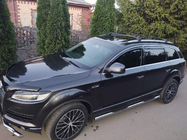 Audi Q7 2005–2015 Strešné priečniky na integrované strešné lyžiny Skybar V2 120 cm (2 ks) Čierna fotografia 1