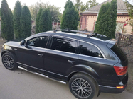 Audi Q7 2005–2015 Strešné priečniky na integrované strešné lyžiny Skybar V2 120 cm (2 ks) Čierna fotografia 5
