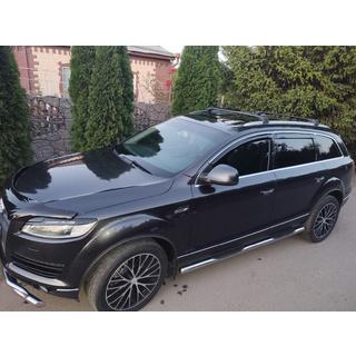 Strešné priečniky na integrované strešné lyžiny Skybar V2 120 cm (2 ks) Audi Q7 2005–2015 fotografia 1
