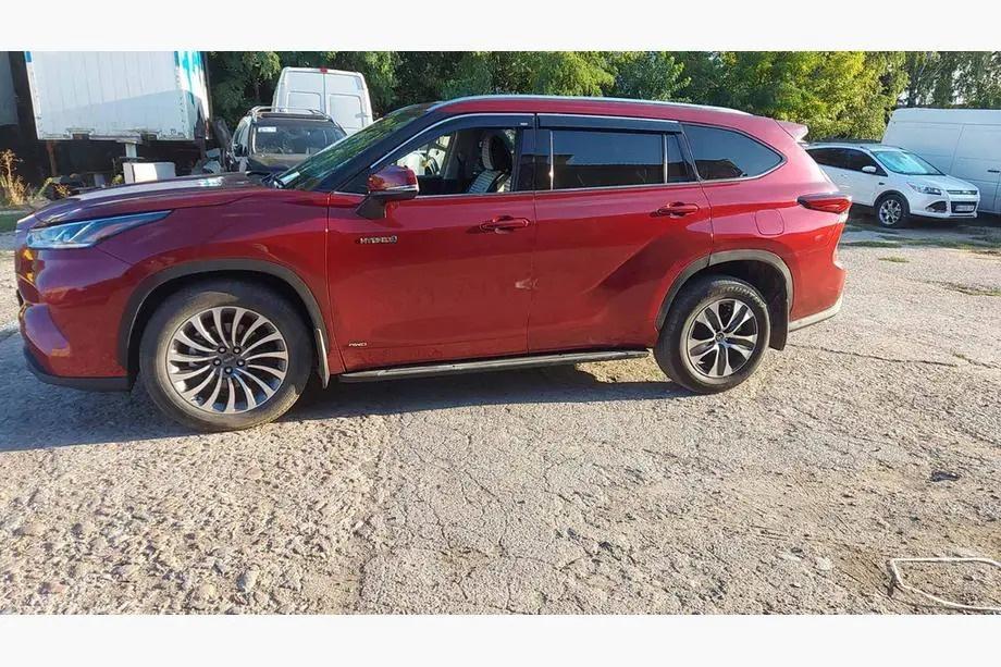 Toyota Highlander 2019– Okenné deflektory s chrómovou lištou Niken Luxury (4 ks) Fotografia 3