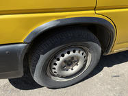 Volkswagen T4 Transporter 1990–2003 Nástavce lemov blatníkov (4 ks, čierne) Nerezová oceľ fotografia 3
