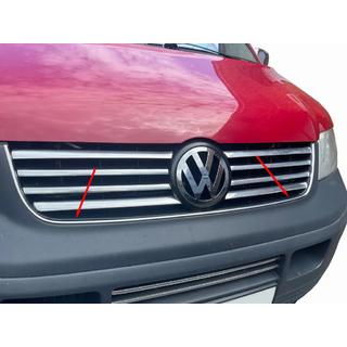 Lemovanie mriežky chladiča (nerezová oceľ) Volkswagen T5 Transporter 2003–2010 fotografia 1