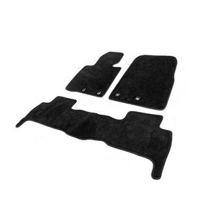 Textilné koberce do interiéru Deluxe V-2 (2012-2021, čierne) Toyota Land Cruiser 200 2007–2021 fotografia 1