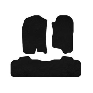 Textilné koberčeky Deluxe (2 rady, 2007-2014, čierne) Chevrolet Tahoe 2014–2019 fotografia 1