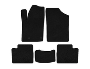 Citroen Berlingo 1996–2008 Textilné rohože Deluxe (Čierne) fotografia 1