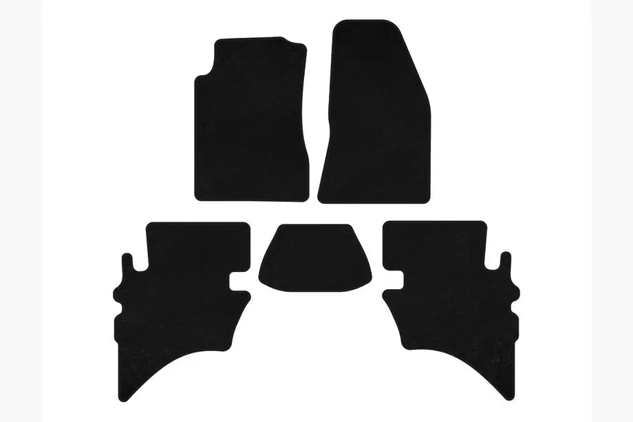 Ford Ranger 2002–2006 Textilné rohože Deluxe (Čierne) Image