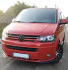 Volkswagen T5 2010–2015 Mračítka na svetlomety (2 ks, na lakovanie) fotografia 3
