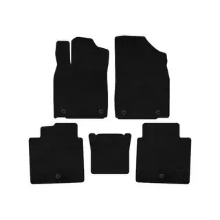 Deluxe textilné rohože do interiéru (2012-2015, SD, čierne) fotografia 1