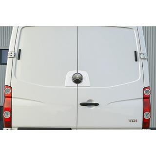 Rámik zadného loga (nerez) Mercedes Sprinter W906 2006–2018 fotografia 1