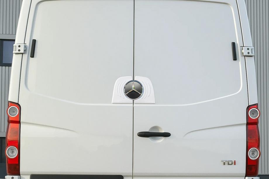 Mercedes Sprinter W906 2006–2018 Rámik zadného loga (nerez) Image