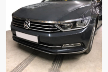 Volkswagen Passat B8 2015–2023 Chrómové lišty na svetlá (2015-2018, 2 ks, nerez) fotografia 4
