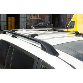 Strešný nosič (priečniky) na klasické pozdĺžne lyžiny, uzamykateľný na kľúč WingBar V1 (2 ks) fotografia 3