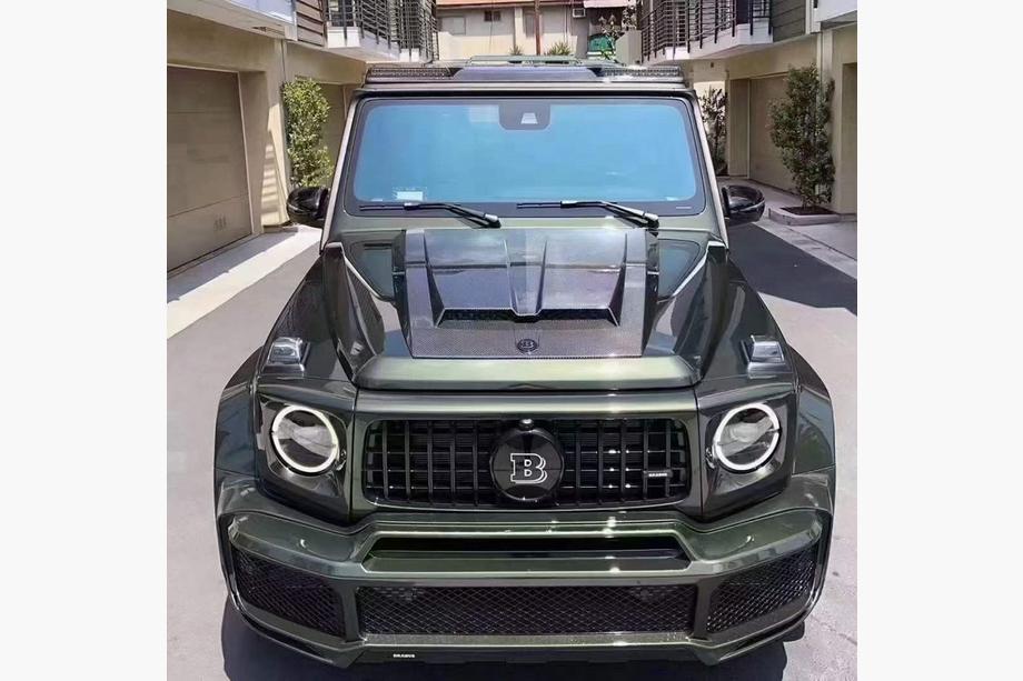Mercedes G-Class W463 2018–2024 Kryt kapoty (karbón) Image