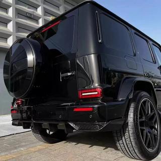 Difúzor zadného nárazníka V2 (pre G63 AMG, karbón) fotografia 4