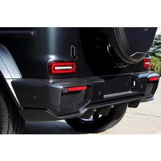 Difúzor zadného nárazníka V2 (pre G63 AMG, karbón) fotografia 3