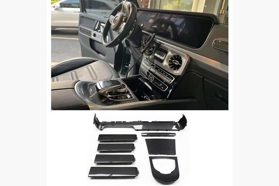 Mercedes G-Class W463 2018–2024 Súprava karbónových interiérových vložiek V2 Image