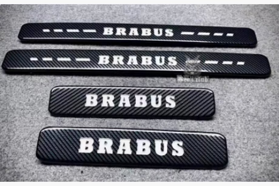 Mercedes G-Class W463 2018–2024 BRB-Style prahové lišty (karbón) Fotografia 1
