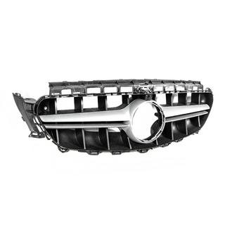 Predná maska v dizajne E63 AMG Silver (pre Avantgarde/AMG-Line/E43 AMG/E53 AMG 2016-2019) fotografia 3