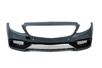 Mercedes C-class W205 2014–2021 Predný nárazník (AMG C63-designs 2014-2018) fotografia 1