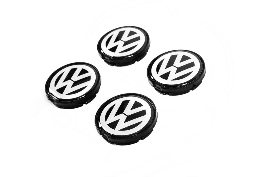 Volkswagen Stredové krytky do diskov 56/52 mm vwor5652 V-2 (4 ks) Fotografia 2
