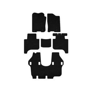 Textilné koberčeky Premium (3 rady, 2004-2008, čierne) Infiniti QX56 2004–2010 fotografia 1