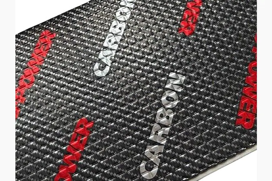 Vibroizolačný plát ULTIMATE U-POWER CARBON 3 mm (50x35 cm) Fotografia 3