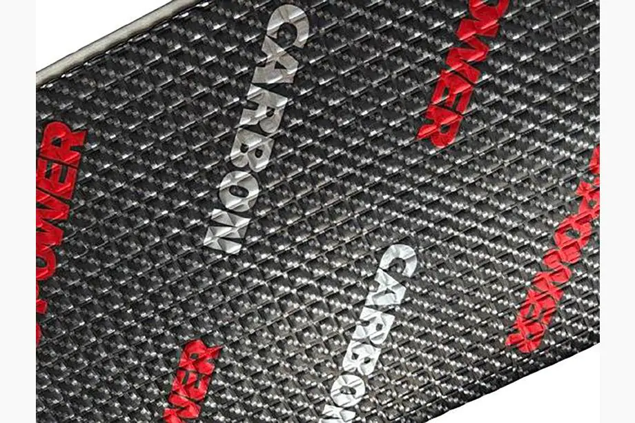 Vibroizolačný plát ULTIMATE U-POWER CARBON 3 mm (50x35 cm) Fotografia 5