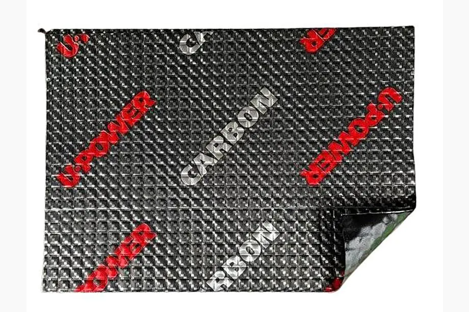 Vibroizolačný plát ULTIMATE U-POWER CARBON 3 mm (50x35 cm) Fotografia 1