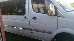 Mercedes Sprinter W906 2006–2018 Výpredaj Kryty zrkadiel (1 ks) Výpredaj Carmos, turecká oceľ fotografia 4