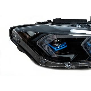 Predné svetlomety v štýle G20 (z halogénu na LED, 2 ks) BMW rad 3 F30/F31 2012–2019 fotografia 4
