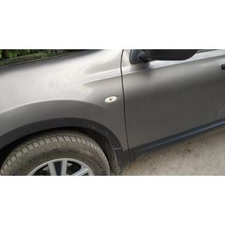 Rámik smerovky (2 ks, nerez) Nissan Qashqai 2010–2014 fotografia 3
