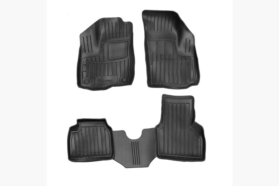 Fiat Doblo I 2005–2010 Stingray 3D gumové rohože do interiéru (4 ks) Image