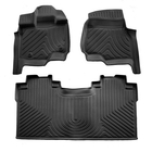 Ford F-150 2014–2021 Gumené rohože do interiéru Stingray 3D (Crew cab, 3 ks) fotografia 1