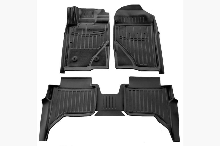Ford Ranger 2022– Gumové koberce Stingray 3D (5 ks) Image