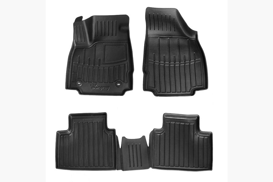 MG 3 2011–2024 Stingray 3D gumové rohože do interiéru (4 ks) Image
