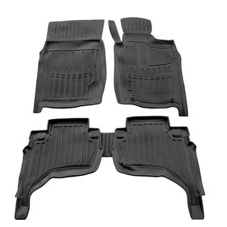 Gumové rohože Stingray 3D (pravostranné riadenie, 5 ks) Mitsubishi L200 2006–2015