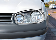 Volkswagen Golf 4 1997–2006 Kryty svetlometov „okuliare“ V2 (2 ks, plast) fotografia 1