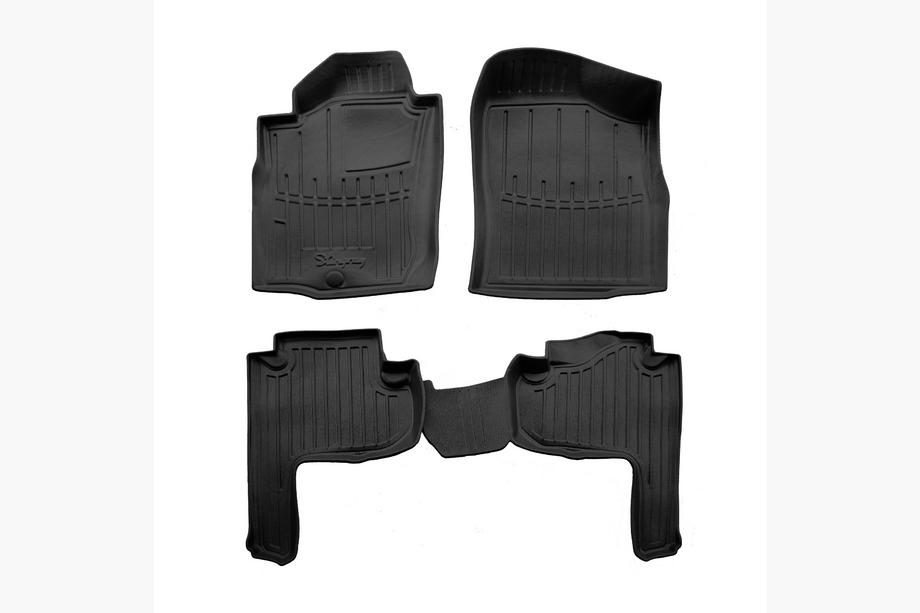 Toyota Land Cruiser 90 Prado 1996–2002 Stingray 3D gumové rohože do interiéru (5-dverové, 5 ks) Image