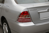 Toyota Corolla 2002–2007 Kryty zadných svetiel (2002-2004, 2 ks, plast) fotografia 1
