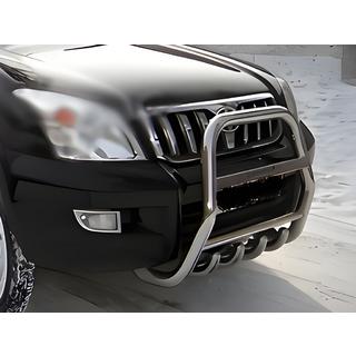 Vysoký nerezový bullbar Toyota Land Cruiser Prado 120 2002–2009