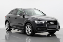 Audi Q3 2011–2019 Bočné nášľapy Sunrise (2 ks, hliník) fotografia 1
