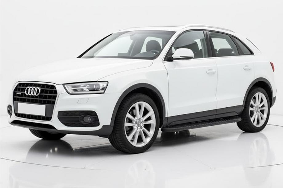 Audi Q3 2011–2019 Bočné nášľapy Bosphorus Black (2 ks, hliník) Image