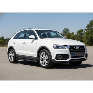 Bočné nášľapy RedLine Black (2 ks, hliník) Audi Q3 2011–2019 fotografia 1