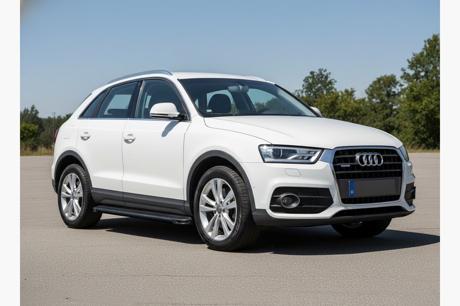 Audi Q3 2011–2019 Bočné nášľapy RedLine Black (2 ks, hliník) Image