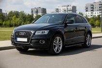 Audi Q5 2008–2017 Bočné nášľapy Allmond Black (2 ks, hliník) fotografia 1