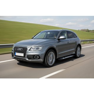 Bočné nášľapy Sunrise (2 ks, hliník) Audi Q5 2008–2017 fotografia 1