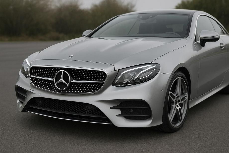Mercedes E-class coupe C238 2016–2024 Predná maska Diamond Black (pre Avantgarde/AMG-Line/E43 AMG/E53 AMG 2016-2020) Image